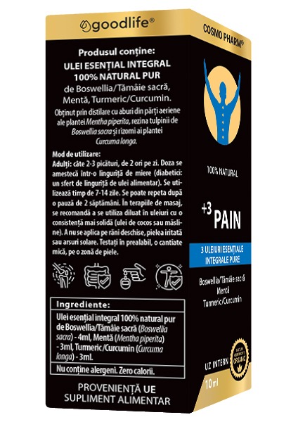 '+3 PAIN | Calming pain, reducing inflammation, relieving joint and muscle pain - Image 4