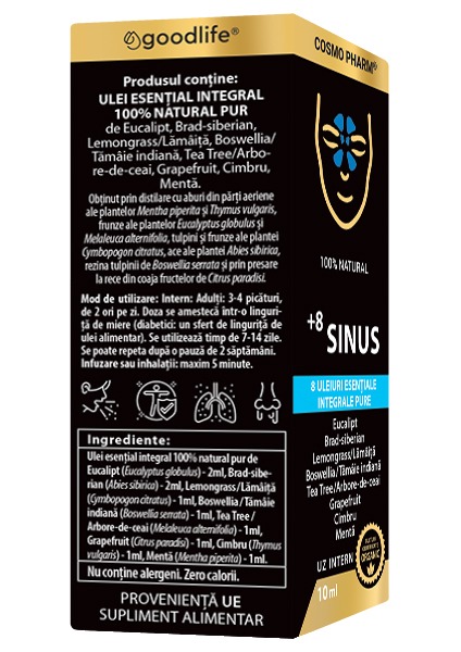 '+8 SINUS - Breathe easily and naturally with essential oils - Image 4