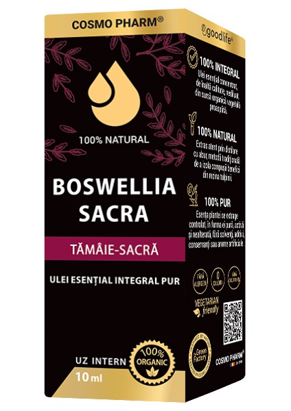 BOSWELLIA SACRA - Frankincense Essential Oil 10 ml Internal Use - Image 3
