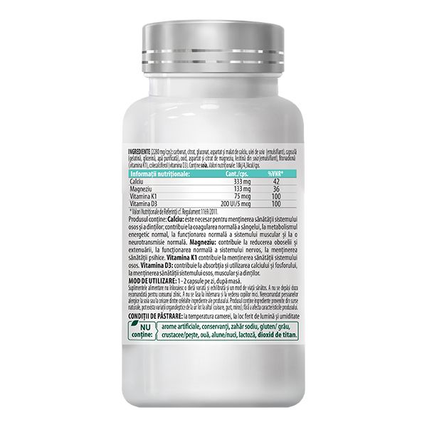 LIQUID CALCIUM with Magnesium, Vitamin K1 and D3 - Healthy teeth. Bone strength. Regulates heartbeat. - Image 3