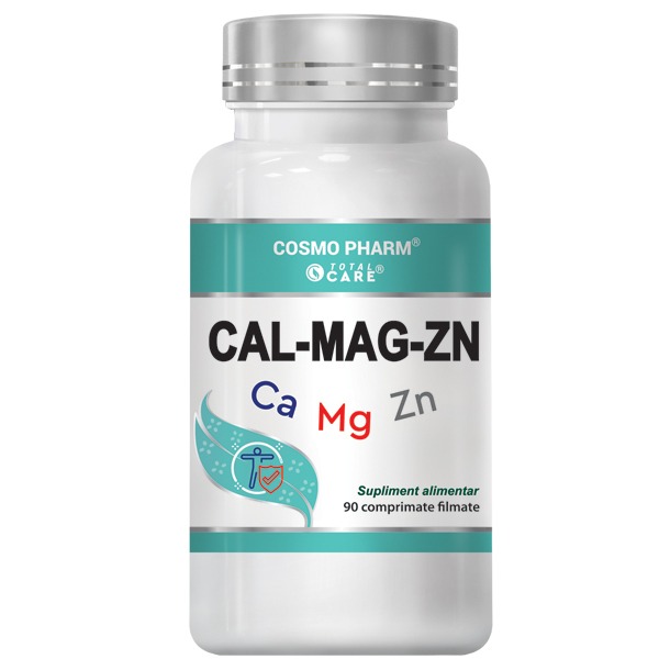 CAL MAG ZINC - Calcium + Magnesium + Zinc for osteoarticular, muscular, cardiovascular and nervous systems