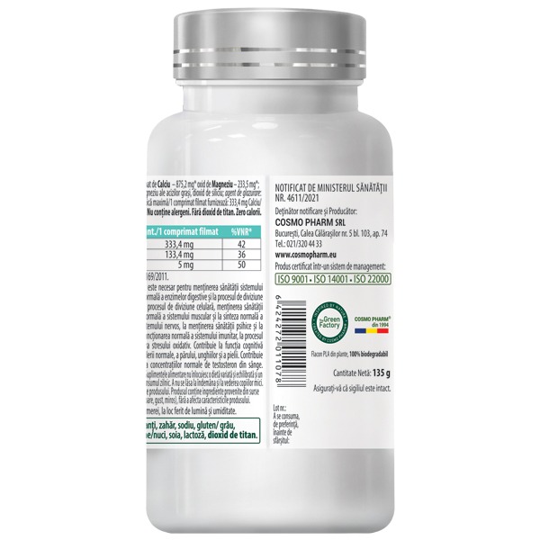 CAL MAG ZINC - Calcium + Magnesium + Zinc for osteoarticular, muscular, cardiovascular and nervous systems - Image 2