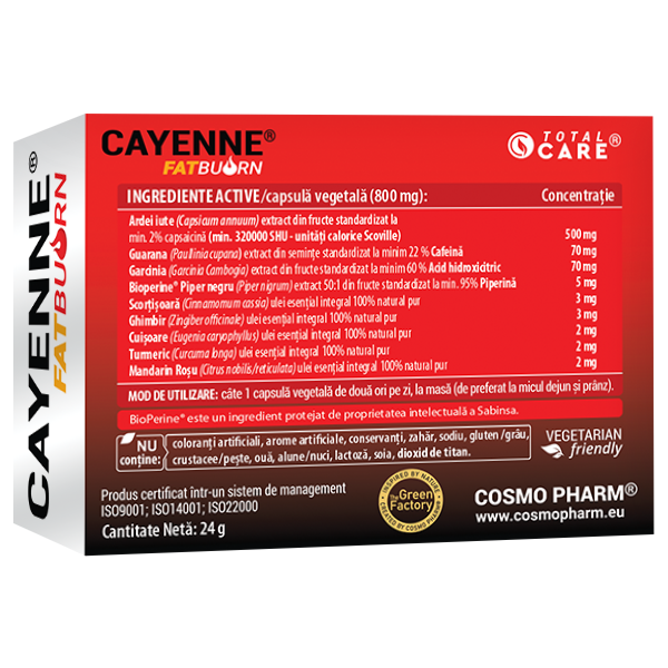 CAYENNE FAT BURN -  weight control, metabolism acceleration and energy increase - Image 3