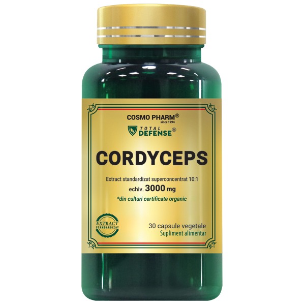 CORDYCEPS 3000 mg | Increases tone, vitality and physical resistance. Eliminates toxins.