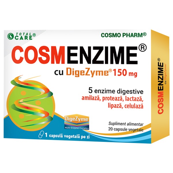 CosmEnzyme TOTAL CARE®, Eases Digestion and Intestinal Transit
