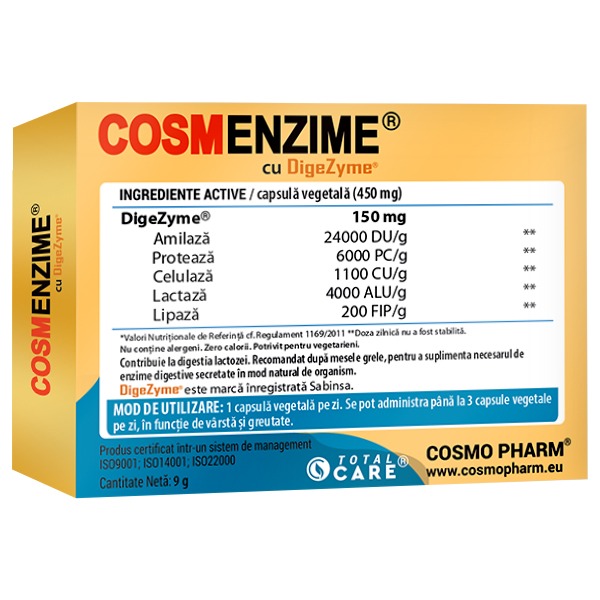 CosmEnzyme TOTAL CARE®, Eases Digestion and Intestinal Transit - Image 3
