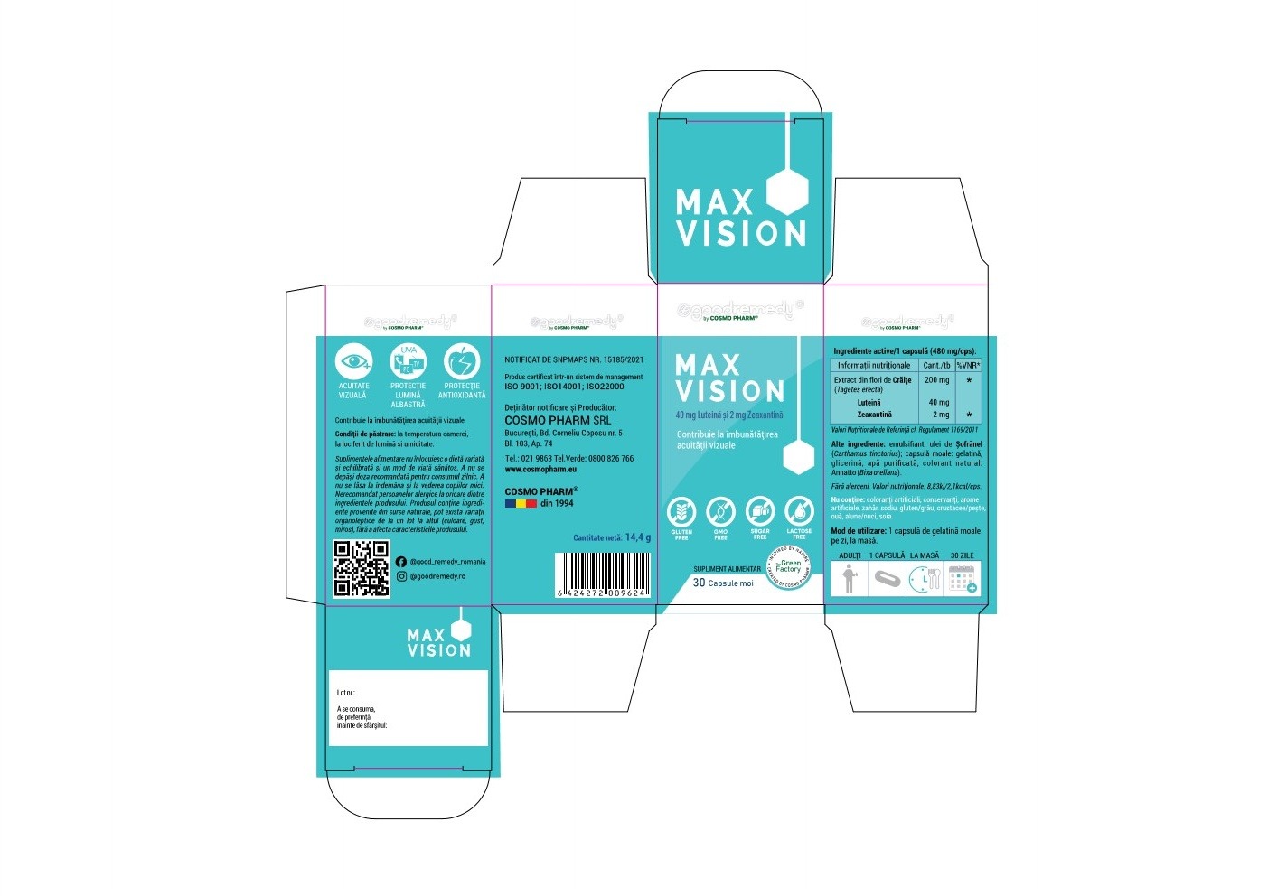 MAX VISION® - Lutein and Zeaxanthin, Eye Health - Image 4