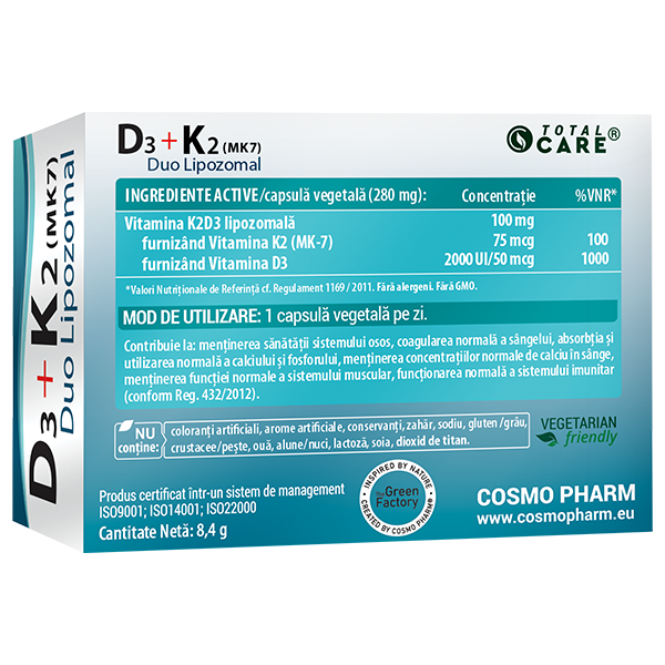 Liposomal Vitamin D3 K2 - high absorption - Image 3