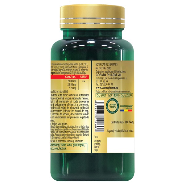 GINKGO MAX 120 mg – Memory and Concentration - Image 2