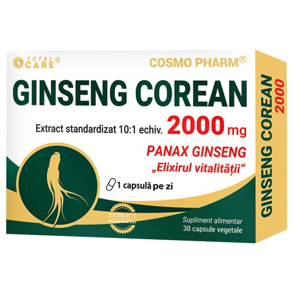 KOREAN GINSENG 2000 mg - Vitality and Balance!