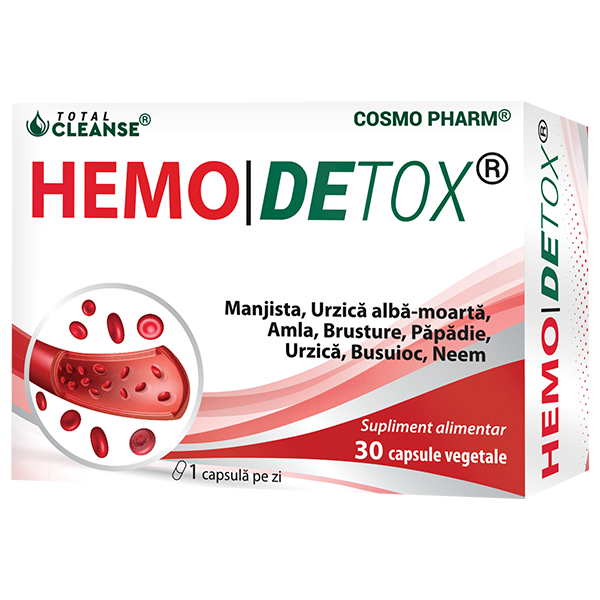 HEMODETOX - support blood detoxification, skin health
