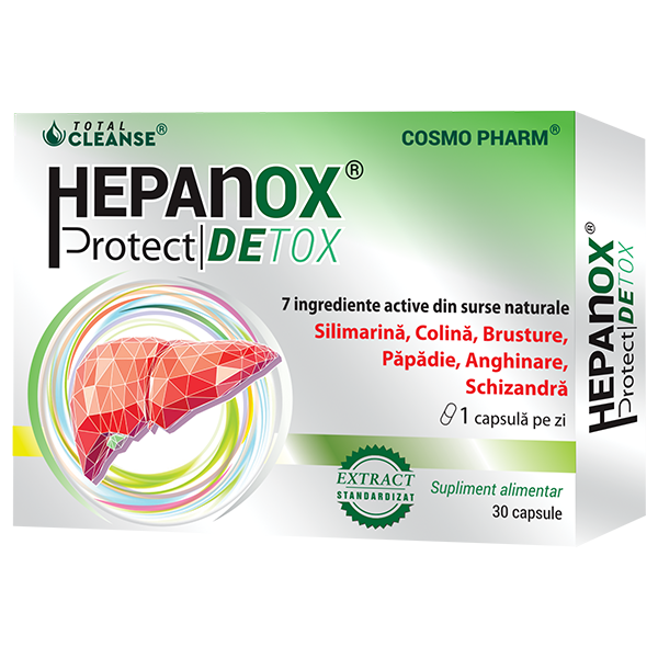 Hepanox Protect Detox - Liver Protection  - Natural Supplement