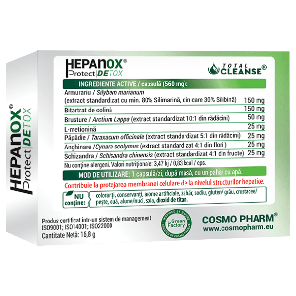 Hepanox Protect Detox - Liver Protection  - Natural Supplement - Image 3