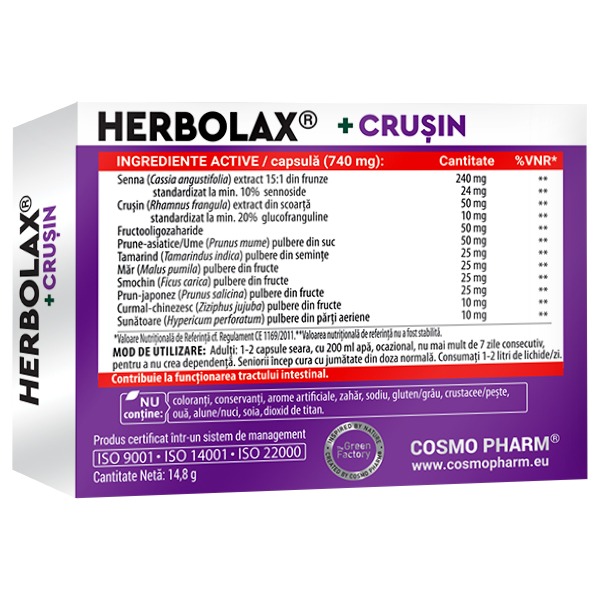 HERBOLAX® + CRUSIN Natural Laxative For Chronic Constipation - Image 3