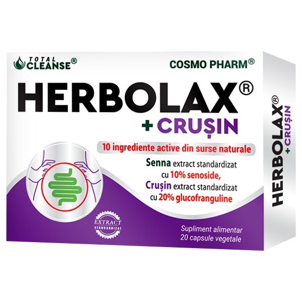 HERBOLAX® + CRUSIN Natural Laxative For Chronic Constipation