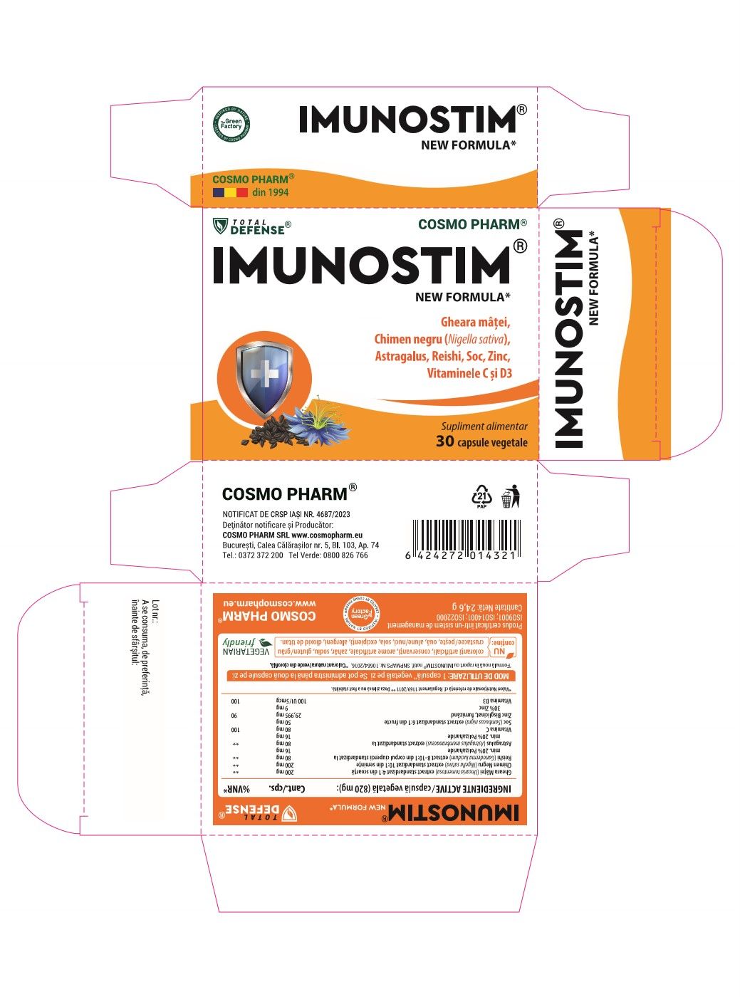 Imunostim – Immunity Booster New advanced formula - Image 2