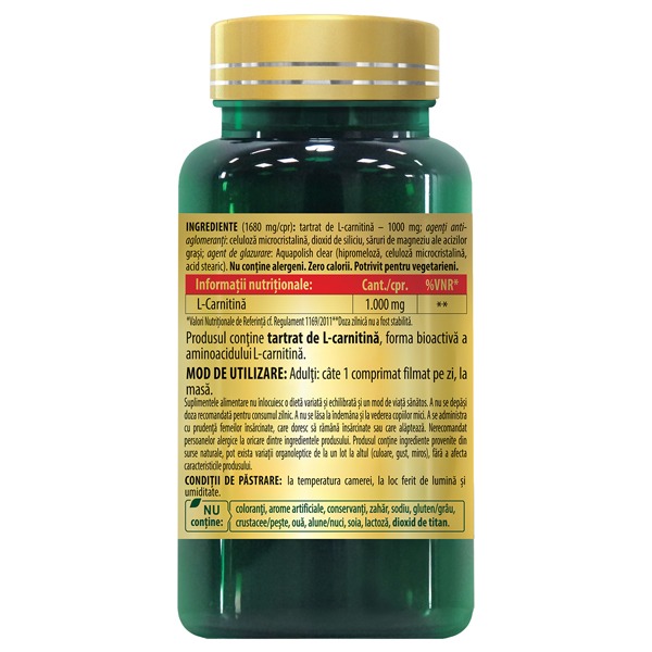 L- CARNITINE 1000 mg Transforms fat into energy. Increases physical performance and muscle mass! - Image 2