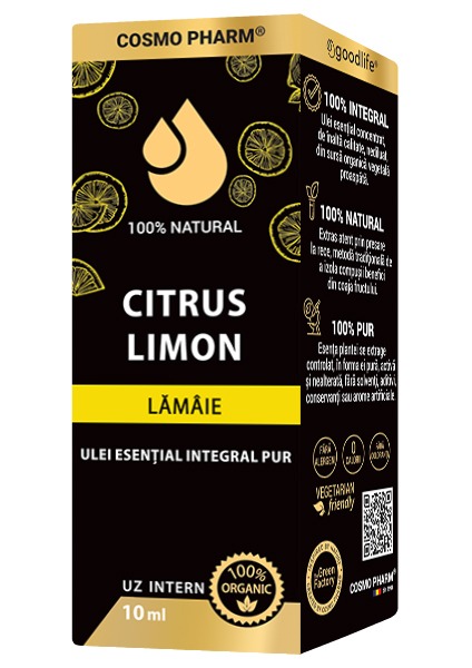 CITRUS LEMON - Lemon Essential Oil Internal Use 10 ml - Image 3
