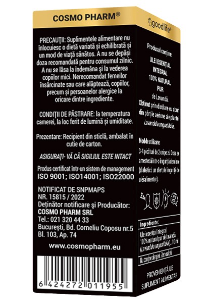 LAVANDULA ANGUSTIFOLIA - Lavender Essential Oil - Internal Use - Image 5