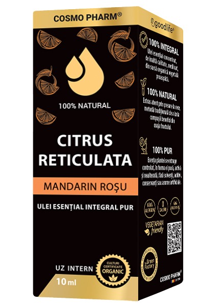 Red Mandarin Essential Oil  - <em>Citrus reticulata</em> - Image 3
