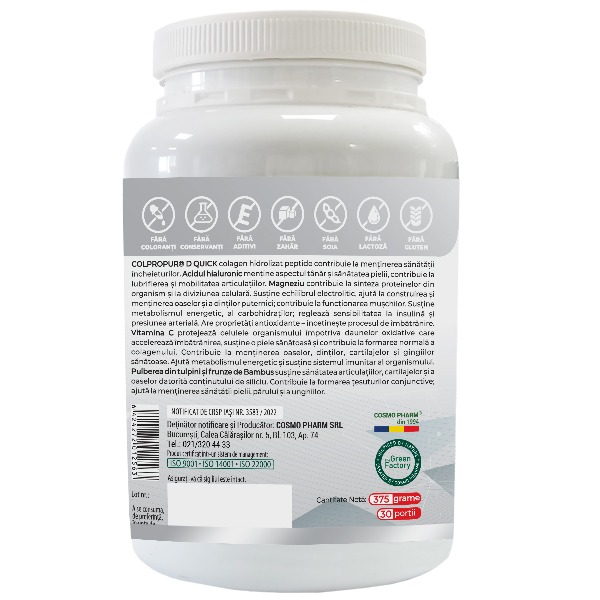 MATRIX COLLAGEN POWDER 10.000 MG - Hydrolyzed Collagen Peptides - Image 4