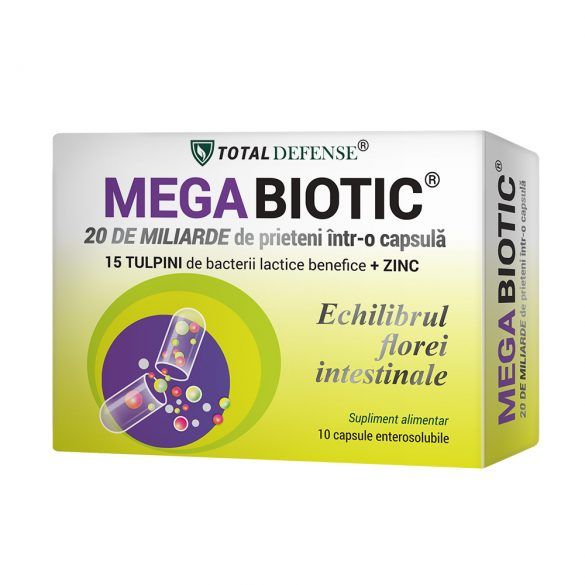 Mega Biotic® 20 billion friends in a capsule
