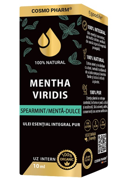 MENTHA VIRIDIS Spearmint - Sweet Peppermint Essential Oil - Image 3