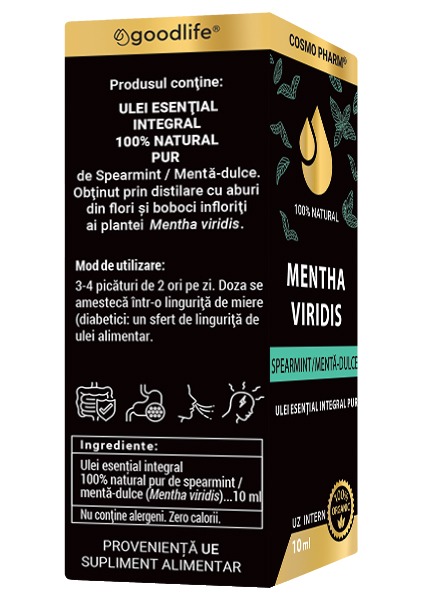 MENTHA VIRIDIS Spearmint - Sweet Peppermint Essential Oil - Image 4