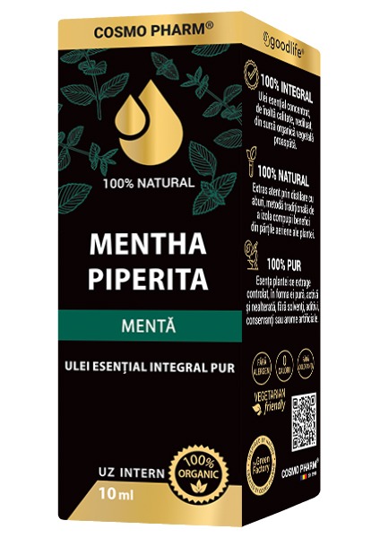 MENTHA PIPERITA - Peppermint Essential Oil Internal Use 10 ml - Image 3