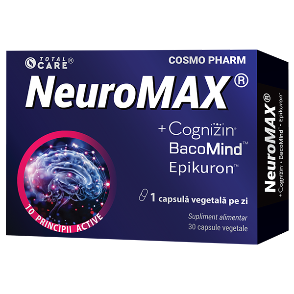 Neuromax + Cognizin® & BacoMind™ for Memory, Focus and Brain Performance
