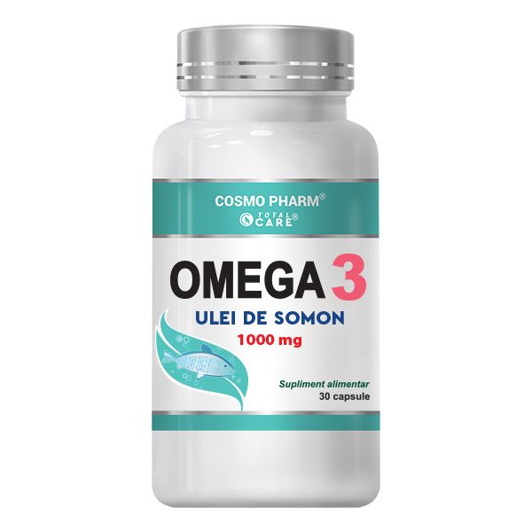 Omega 3 Salmon Oil - Normalizes triglycerides, cholesterol, blood pressure