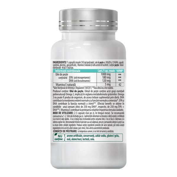 OMEGA 3 Fish Oil 1005mg Lowers cholesterol, triglycerides, blood pressure. - Image 2
