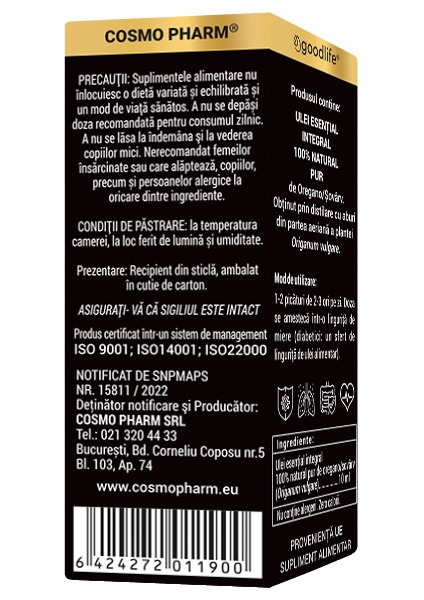 OREGANO Essential Oil <em>ORIGANUM VULGARE</em> (10ml) - Image 5