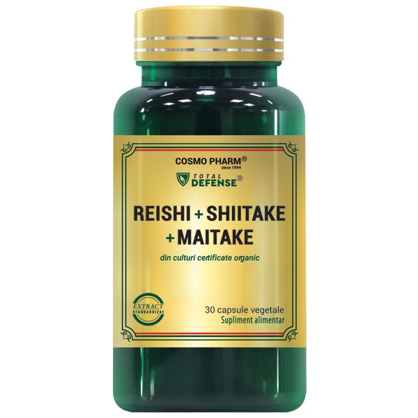REISHI + SHIITAKE + MAITAKE | Guarantor of longevity, maximum tone. Immunizes.