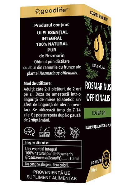 Rosemary Essential Oil – ROSMARINUS OFFICINALIS - Image 4