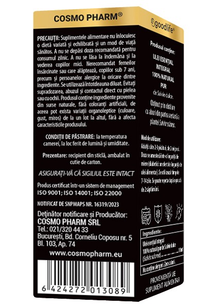 Sweet Sage essential oil - <em>SALVIA SCLAREA</em> - Image 5