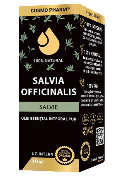 Sage essential oil - <em>Salvia officinalis</em> - Image 3