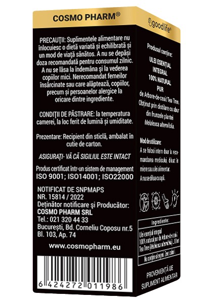 TEA TREE Essential Oil 10ml 100% Pure - Image 5