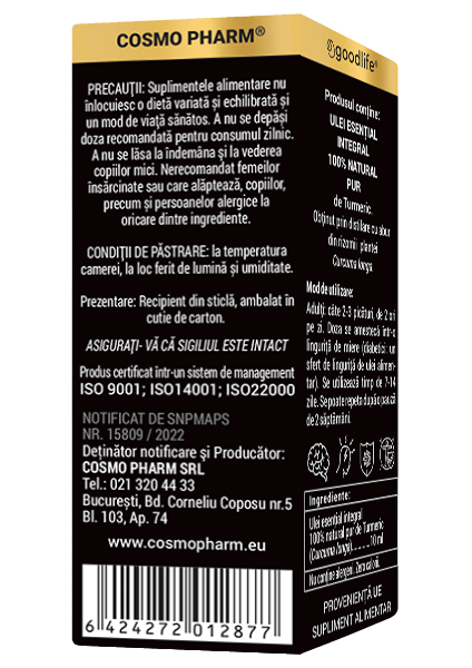 Essential Oil of Turmeric / Curcumin CURCUMA LONGA - Image 5