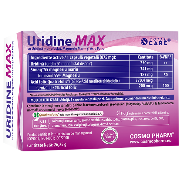 URIDINE MAX 250 mg - for metabolic and neurological health - Image 3