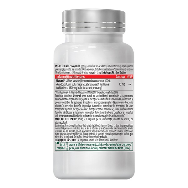 Odorless Garlic Oil Capsules 1500 mg  immune system, fight infections and protect your heart and brain. - Image 3