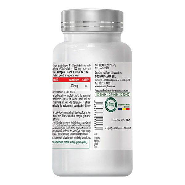 VALERIAN EXTRACT 500 mg - Image 2