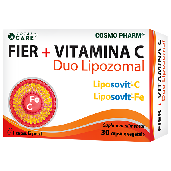 IRON + VITAMIN C DUO LIPOSOMAL | High absorption