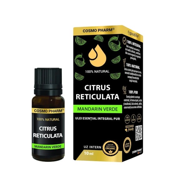 Green Mandarin Essential Oil - <em>Citrus reticulata</em>
