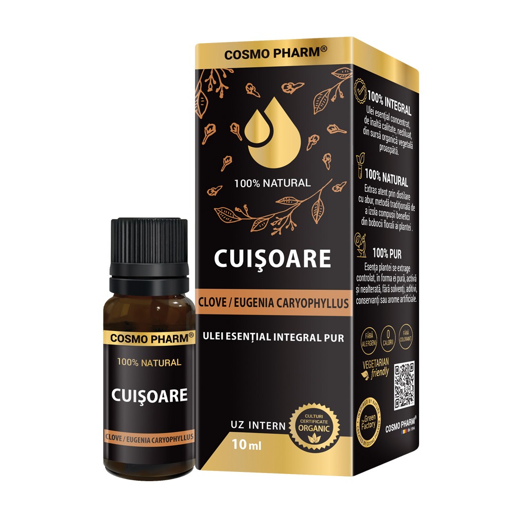 Clove Essential Oil - 10ml CLOVE/EUGENIA CARIOPHYLLUS