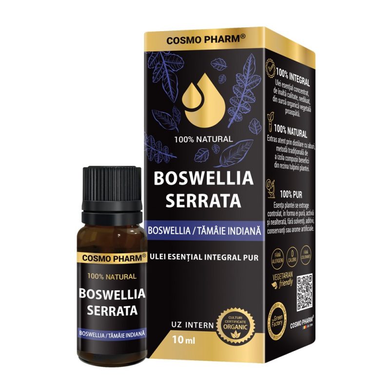 BOSWELLIA SERRATA: Indian Frankincense Essential Oil
