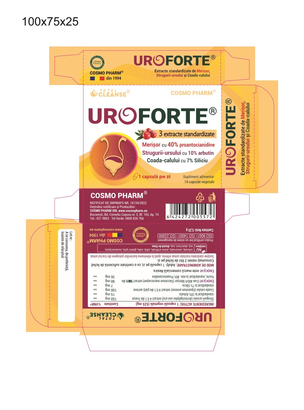 UROFORTE® Black Cherry Extract For Urinary Infections - Image 2
